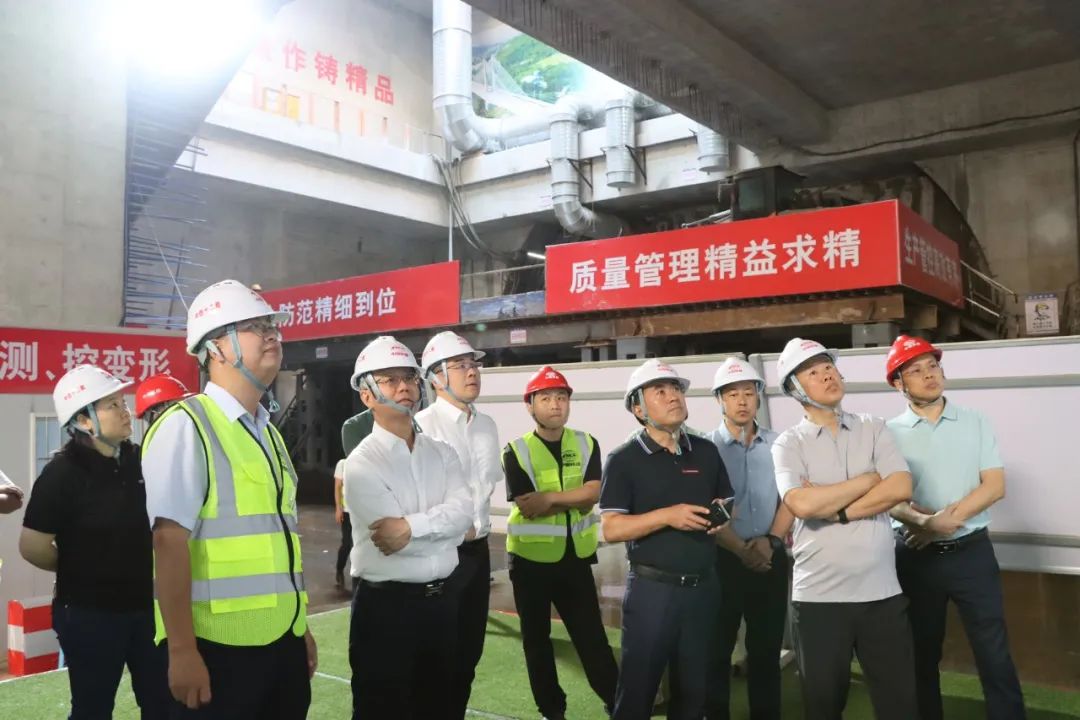 中国铁建监事会主席赵伟到广花城际项目...
